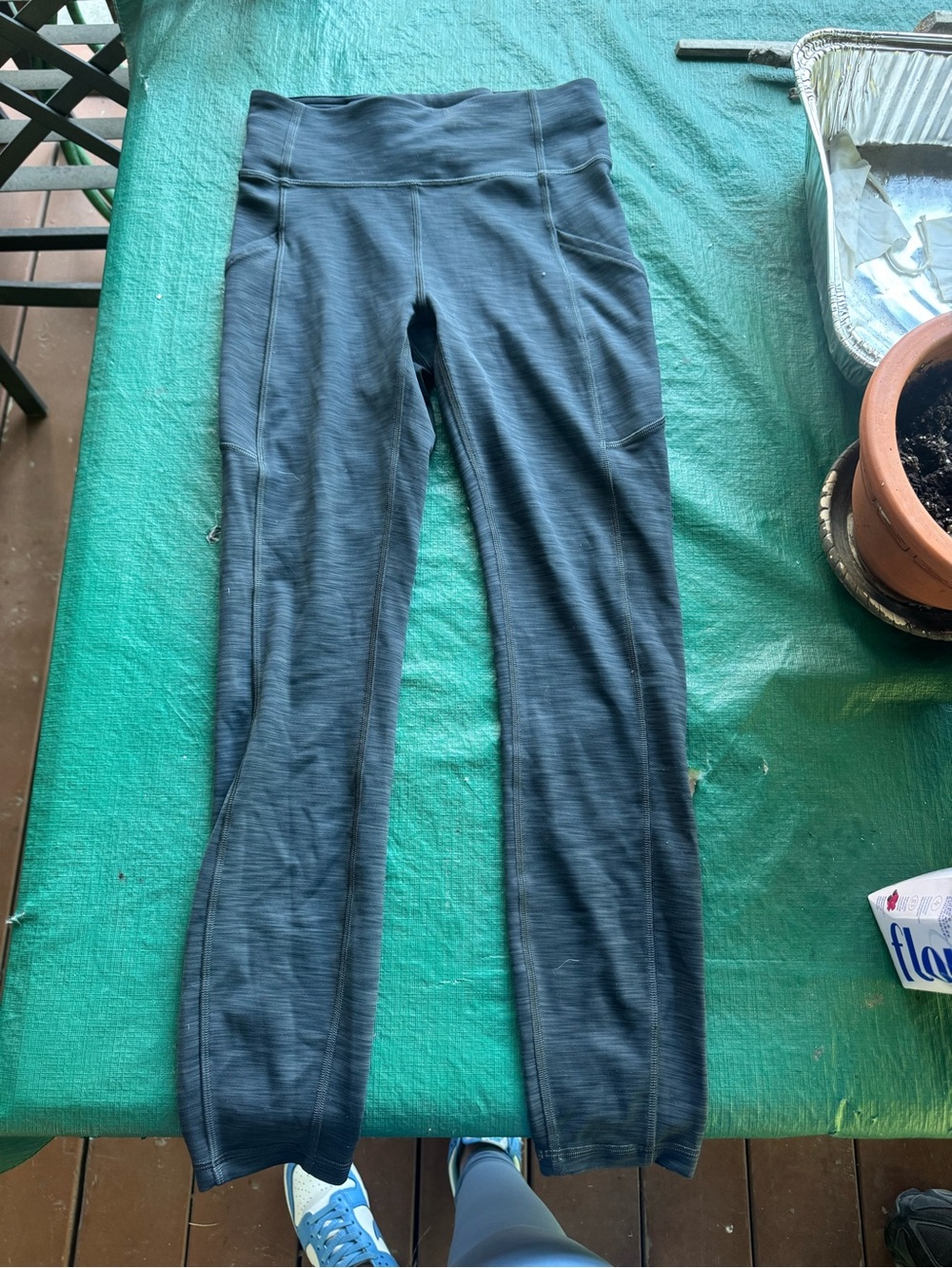 Lululemon High-Waist Black Athletic Leggings